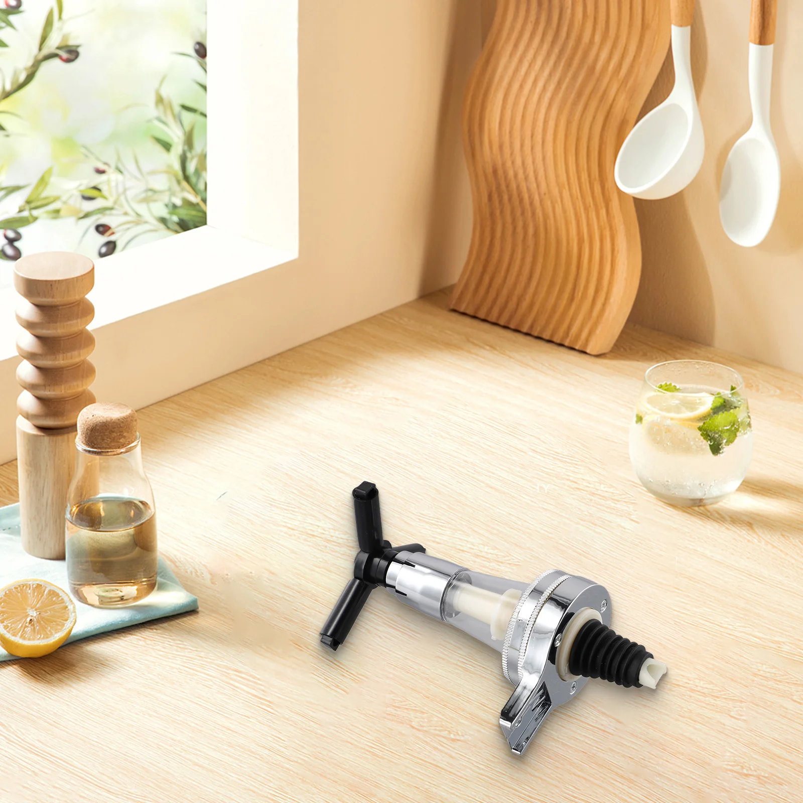 25/30/45ML Measured Bottle Pourer Dosing Aerated Water Dispenser Bartending Dispenser Dosing Pump Head Wine Cocktail Dispenser