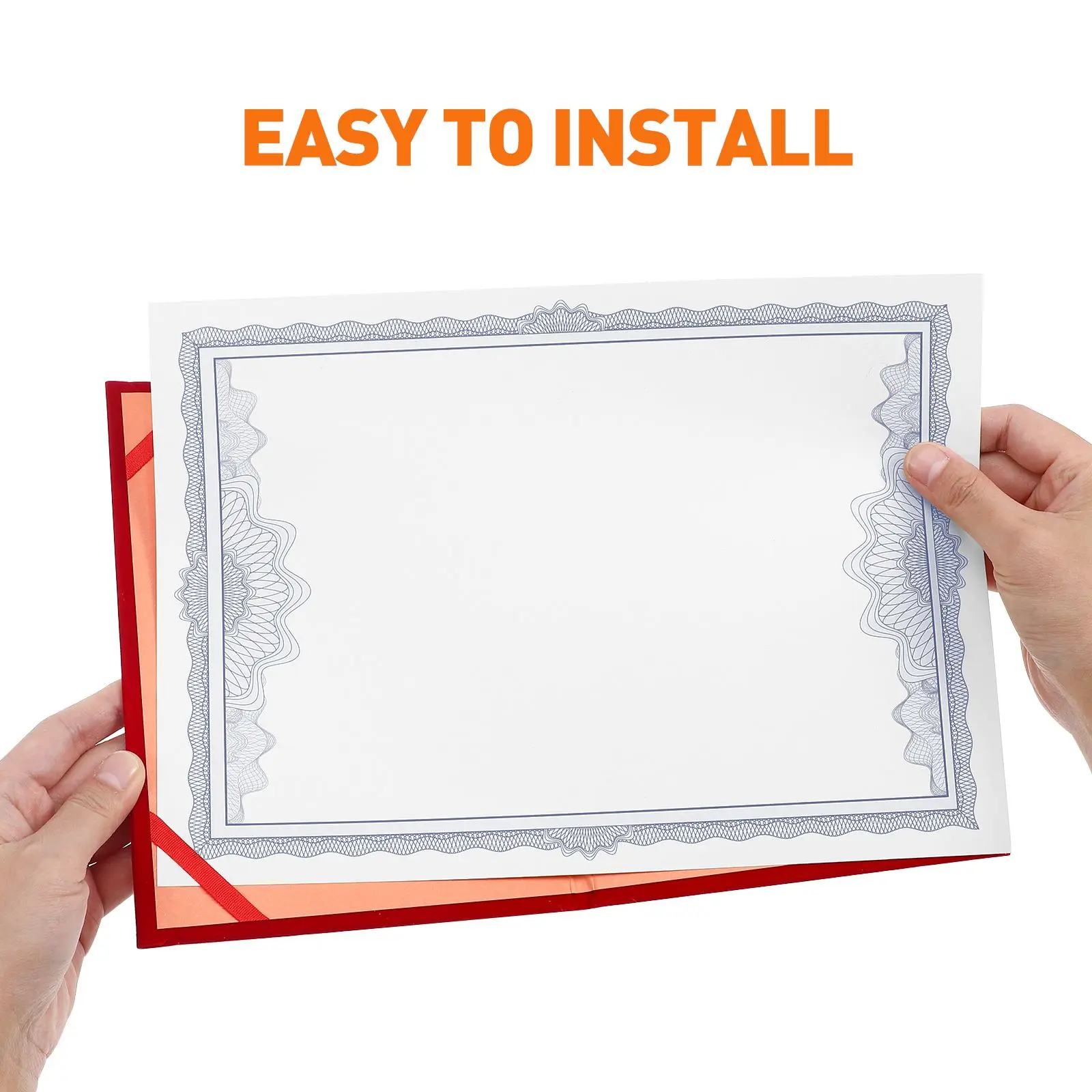 10 Pcs Honor Certificate Paper Printable Writable A4 Blank Diploma Graduate Office School Award Certificate Inner Paper