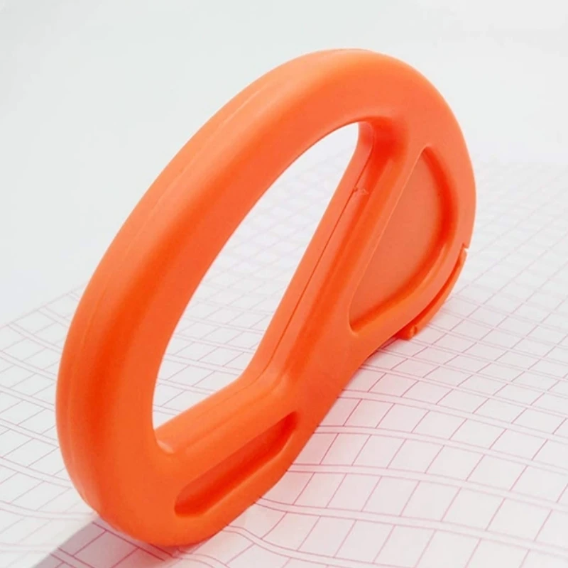 1pc Wrapping Paper Cutter Gift Wrap Cutter Curved Film Cutter Creative Kraft Craft Paper Roll Sliding Line Cut Trimmer