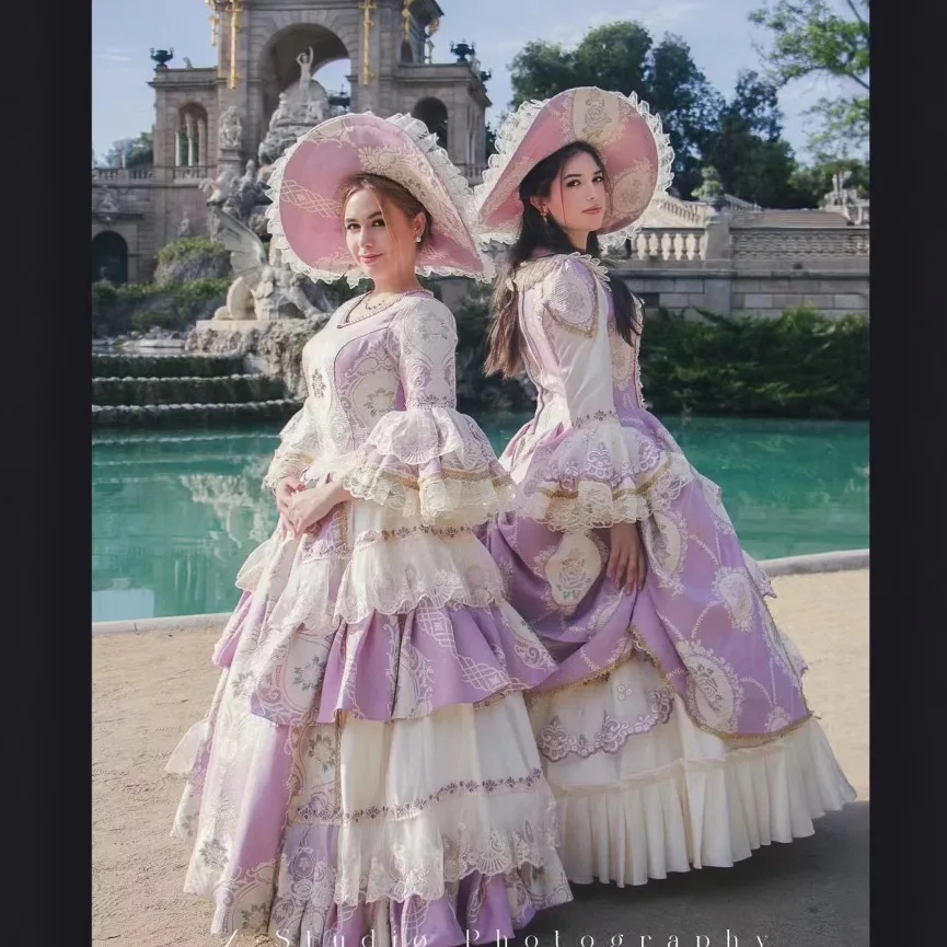 Abito da ballo da sera di corte europea Passerella di scena COS Foto Festa Foto Abito femminile Robe Femme Chic Et Elegante Abiti da gala