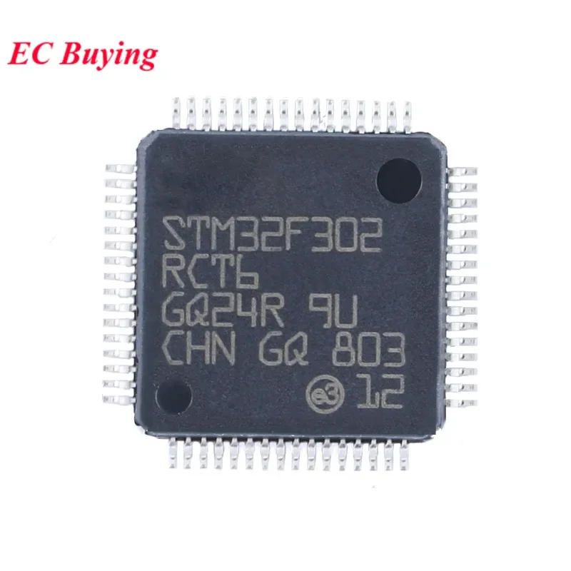 STM32F302RCT6 STM32F302 STM32 F302RCT6 F302RC LQFP-64 ARM Cortex-M4 32-bit Microcontroller MCU IC Controller Chip New Original