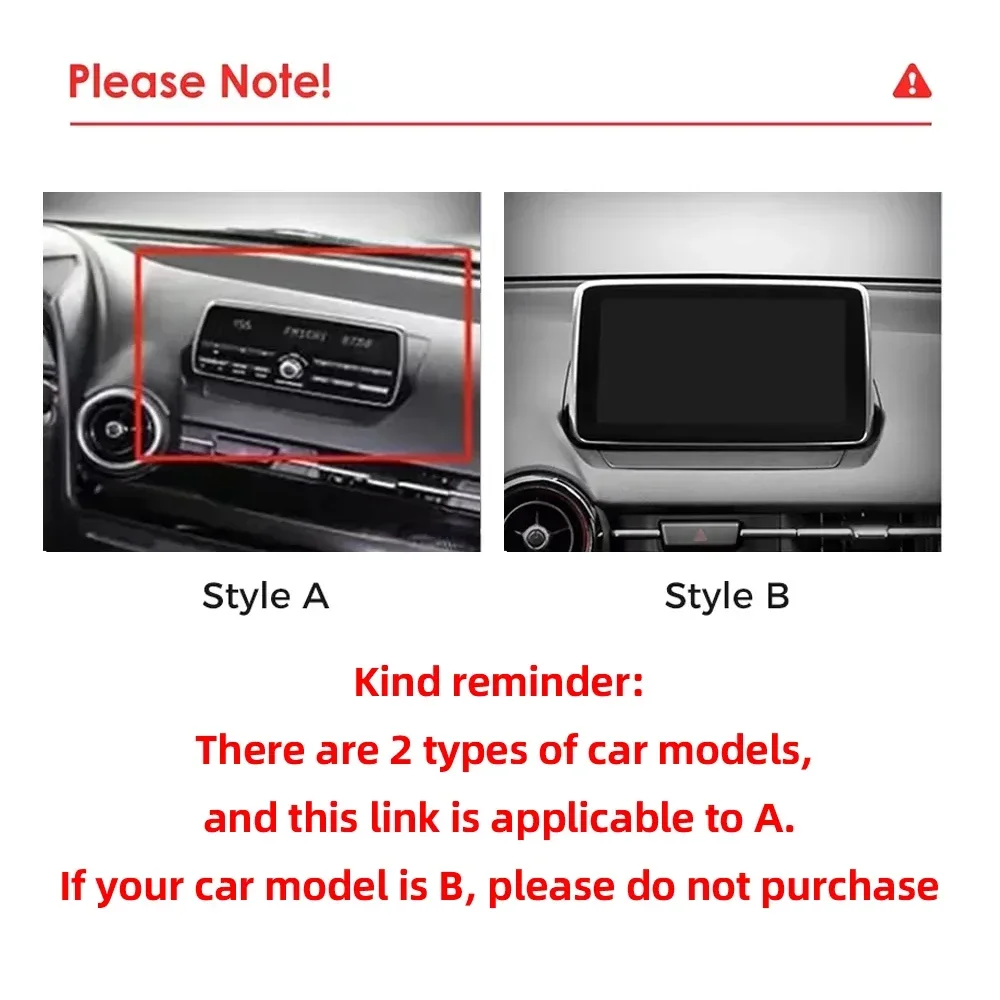 

Old To New original car central control knob joystick touch mouse multimedia buttons For Mazda CX-3 DK Mazda 2 DJ 2014 - 2023