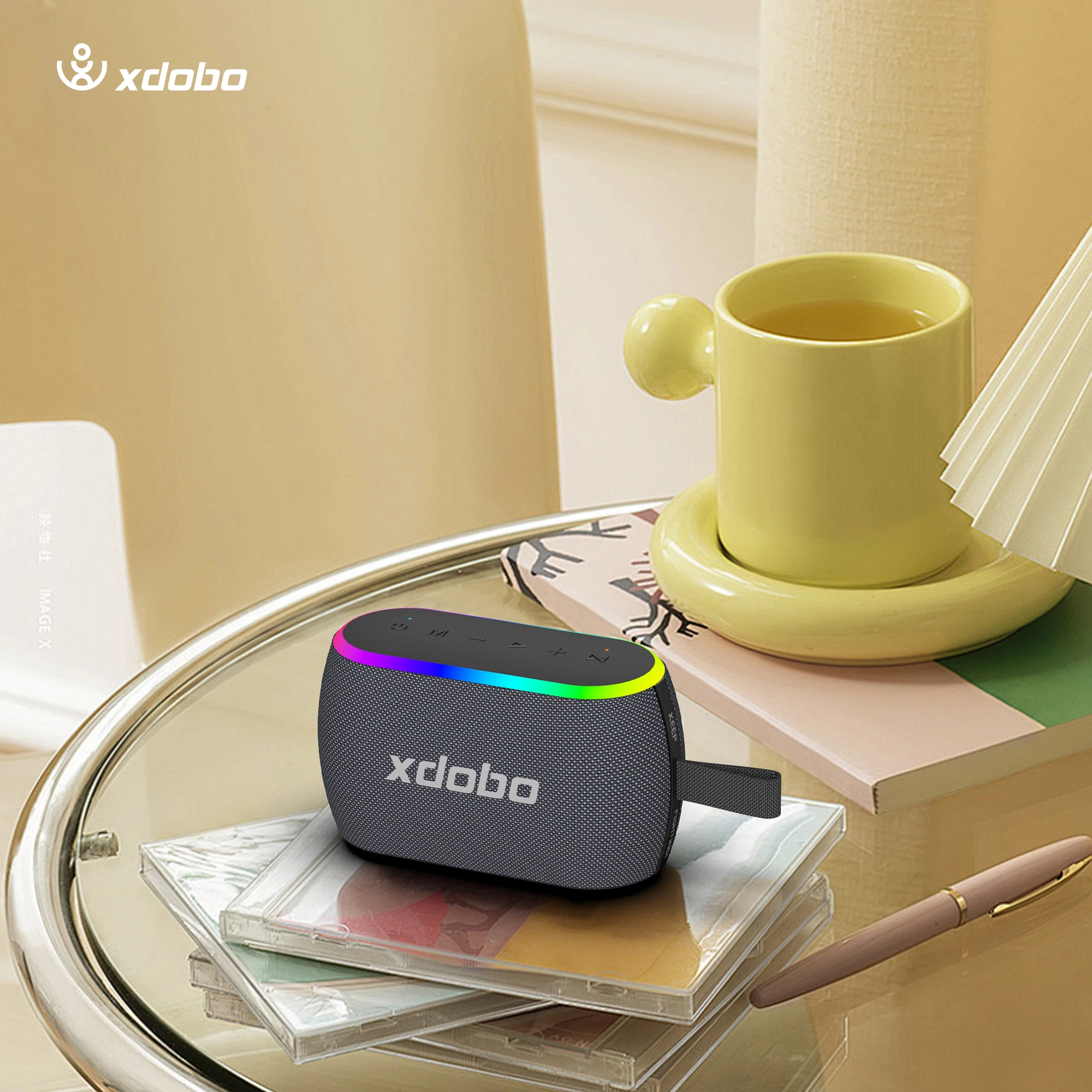 

Портативная Bluetooth-колонка XDOBO X8MINI II 30W с сабвуфером, TWS, беспроводная, с поддержкой BT и TF, мини-бас для активного отдыха, бега и езды на велосипеде