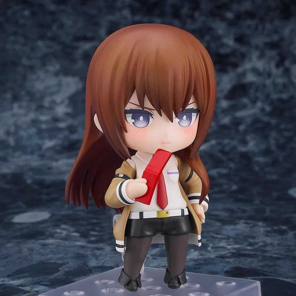 

Коллекционная аниме-фигурка Макисы Курису из Steins Gate, 10 см, милая, в подарочной коробке, для декора рабочего стола