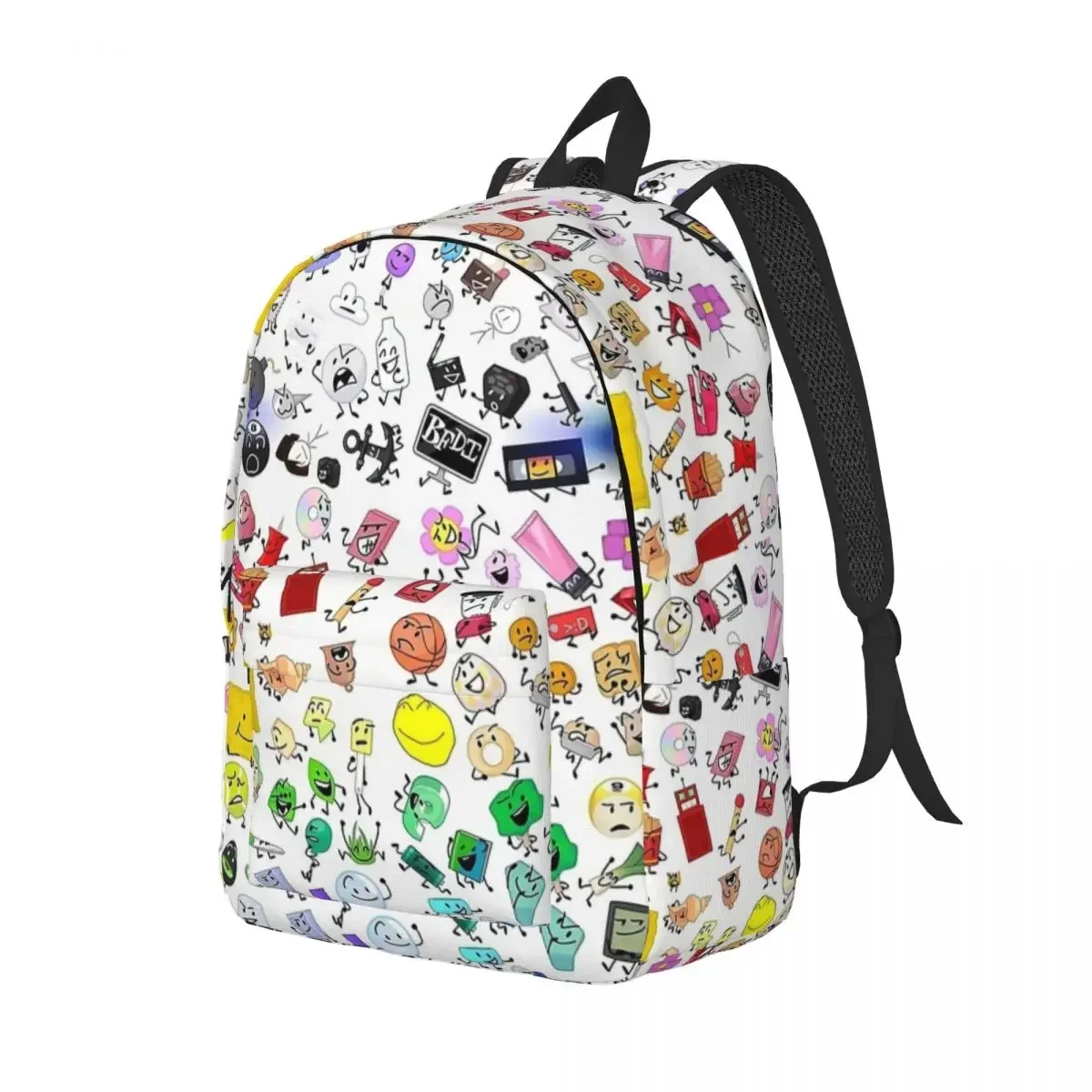 BFB i TPOT Battle For Dream Island Cartoon Plecak dla chłopca Dziewczynka Student School Book Bags Daypack Preschool Primary Bag Sports