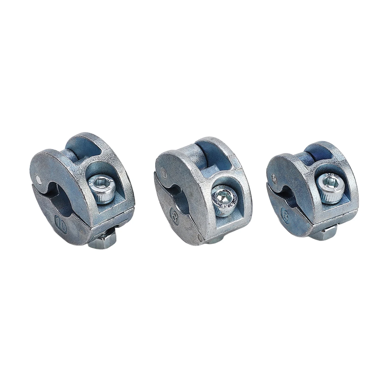 

Drill Bit Stopper Collars Zinc Alloy 3PCS 6mm 8mm 10mm Drilling Depth Stop Limit Ring with Hex Wrench Open Type For Drill Bit
