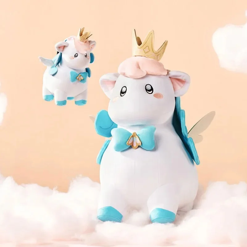 Cute Unicorn Squishy Keychain Kawaii Winged Pony Bag Charm Soft Squeeze Pendant Backpack Hanging Ornament Gift For Kids Girls