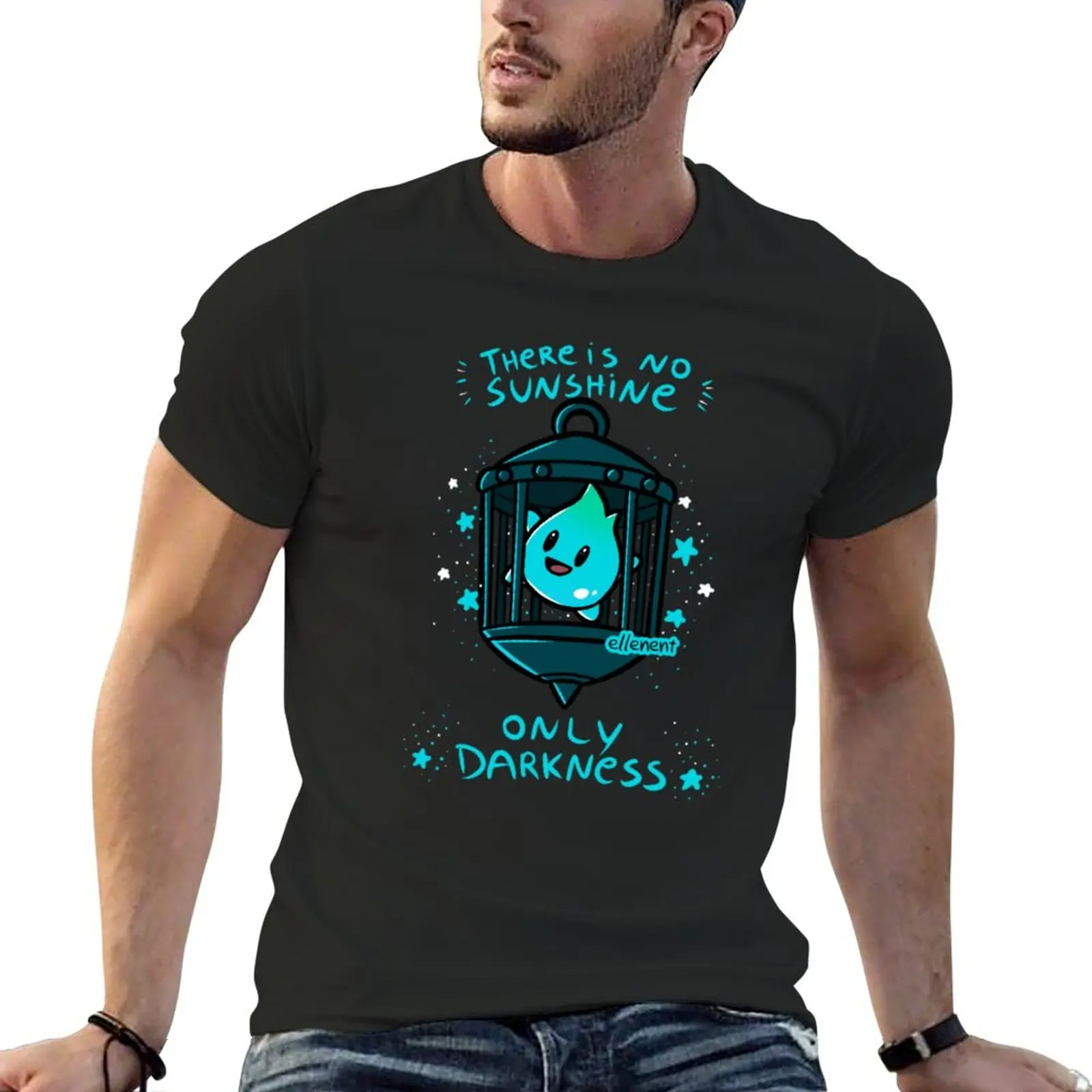 

New Lumalee - There is no sunshine, only darkness T-Shirt graphic t shirts plain t-shirt men clothings