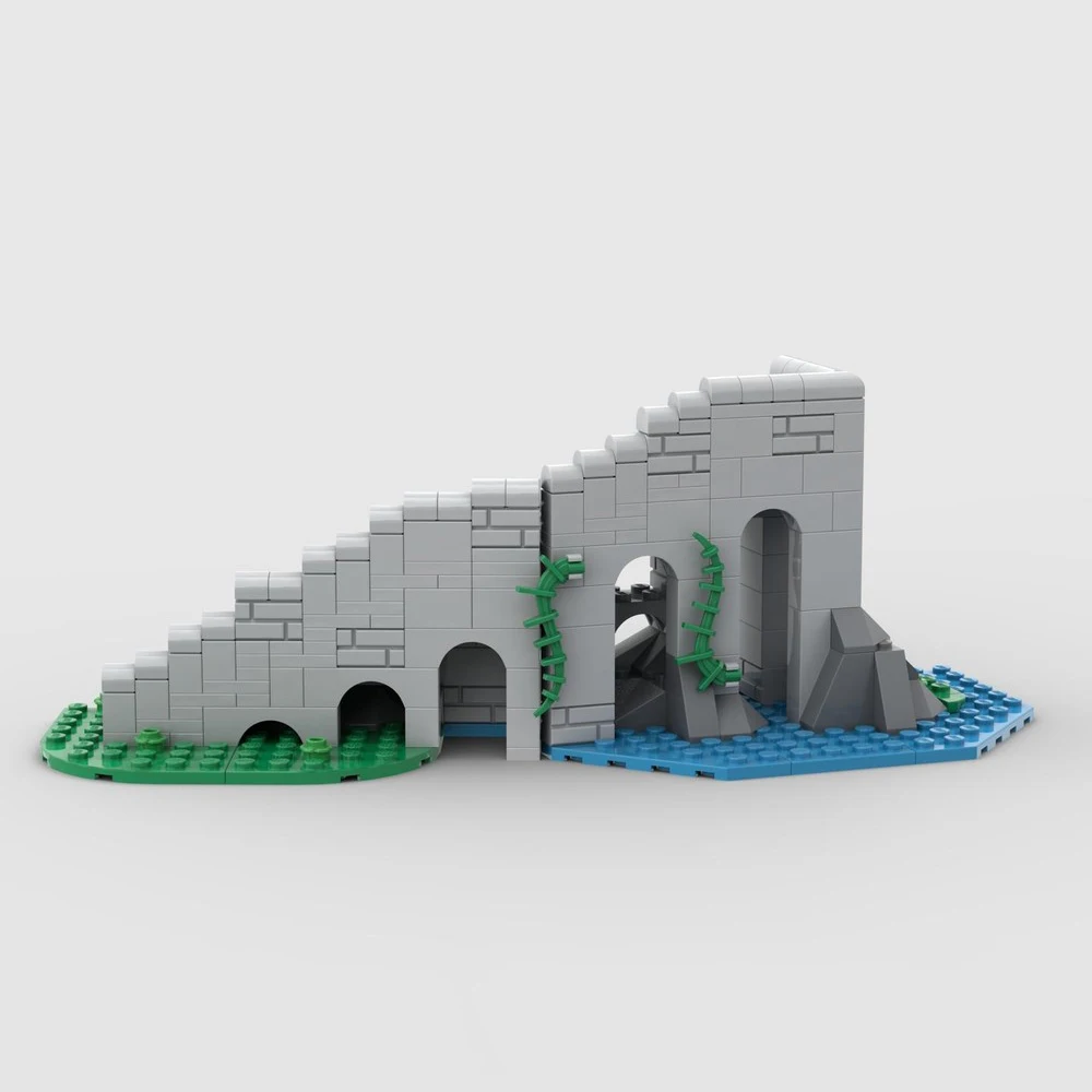 

10305 181PCS Lion Knight's Castle Ramp Model DIY Creative Ideas European Medieval Street View Child Toy Birthday Gift Blocks