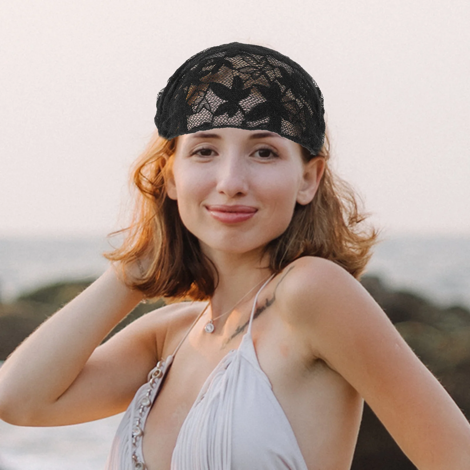 

Fashion Scarf Headband For Women Elastic Bandana Lightweight Soft Breathable Stylish Hair Accessories Turban Nurse Rave Party