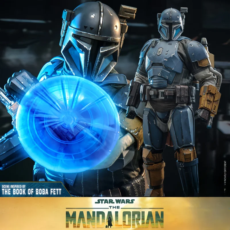 Original Hottoys Tms097 The Mandalorian Paz Vizsla Reloaded Edition 1/6 Animation Action Figure Toy Model Collection Hobby Gift