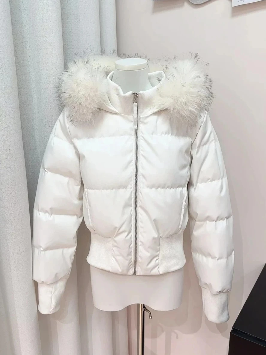 Vintage Koreanische Mantel Langarm Faux Pelz Kragen Jacke Frauen Casual Subkultur Harajuku Einfarbig Streetwear Frauen Kleidung – Detail 3