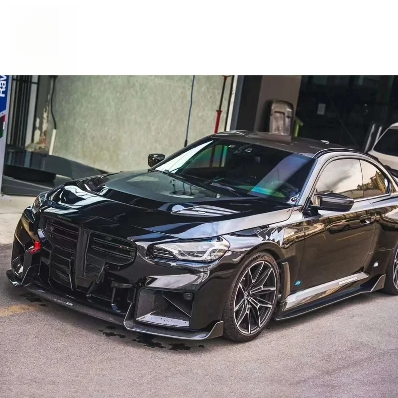 Premium Carbon Fiber Alpha N V4 Style Front Fenders Fit For G87 M2 Auto Exterior Accessories