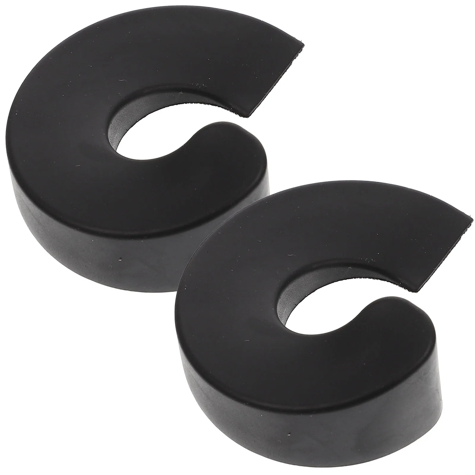

2pcs Stopper Wedge Heavy Duty Silent Semicircle Soft Plastic Kids Safety Anti-Slip Living Room Bedroom Door Stop Door