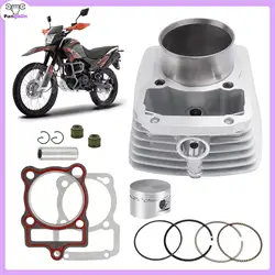 1set Motorcycle Cylinder kit For Italika Dm250 250CC Bore Diameter/Piston Diameter 67mm Cylinder Piston Big Bore Kit Accessories