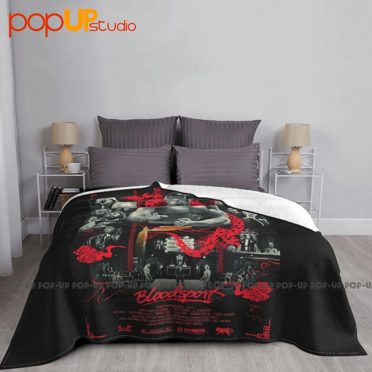 Jean Claude Van Damme Movies Blanket Casual Bedspread Anti-Pilling Cover Blanket Sleeping Sheets