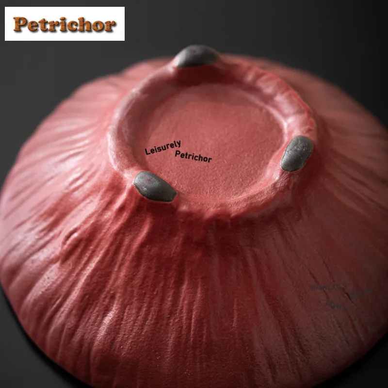 الرسم الفضي لوتس جراب المدينة المحرمة فنجان الشاي الأحمر وعاء الشاي القديم القدح الشاي تذوق كوب شخصي Chazhan ماستر أكواب تشا كرافت