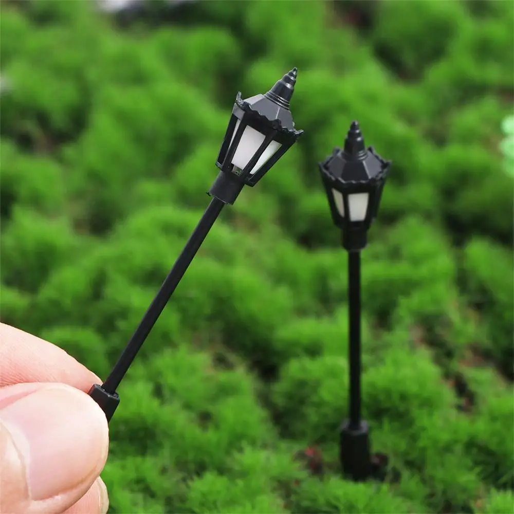 Christmas Led Lamppost Party Christmas Landscape Lights Garden Street Lamp Outdoor Decorative 1:100 Scale Lights Model