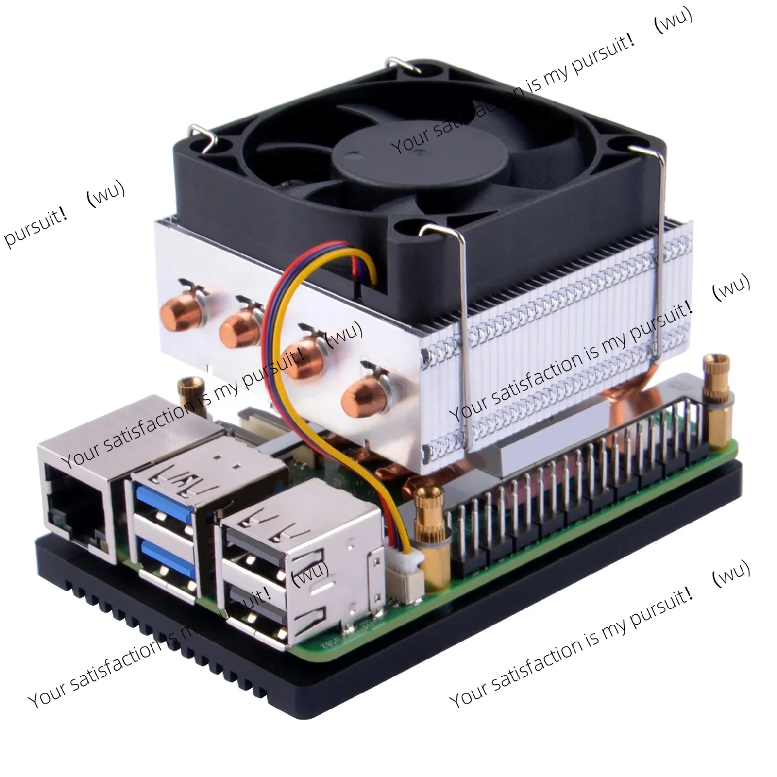 

Low-Profile Plus CPU Cooler for Raspberry Pi 5 CPU Fan