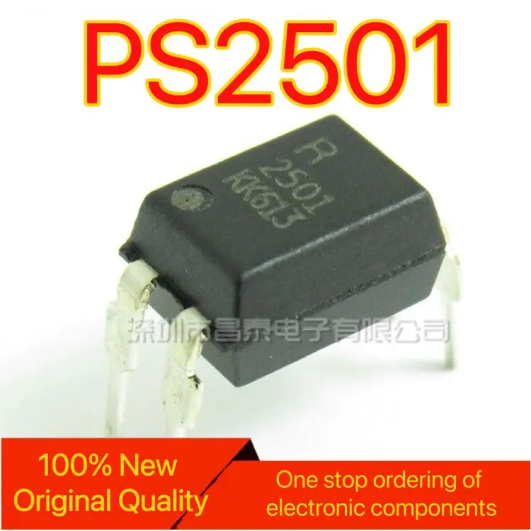 【10 Stuks �� Direct Inbrengen Optocoupler Ps2501 PS2501-1 Nec2501 Dip-4 Optocoupler Plug-In Gloednieuw