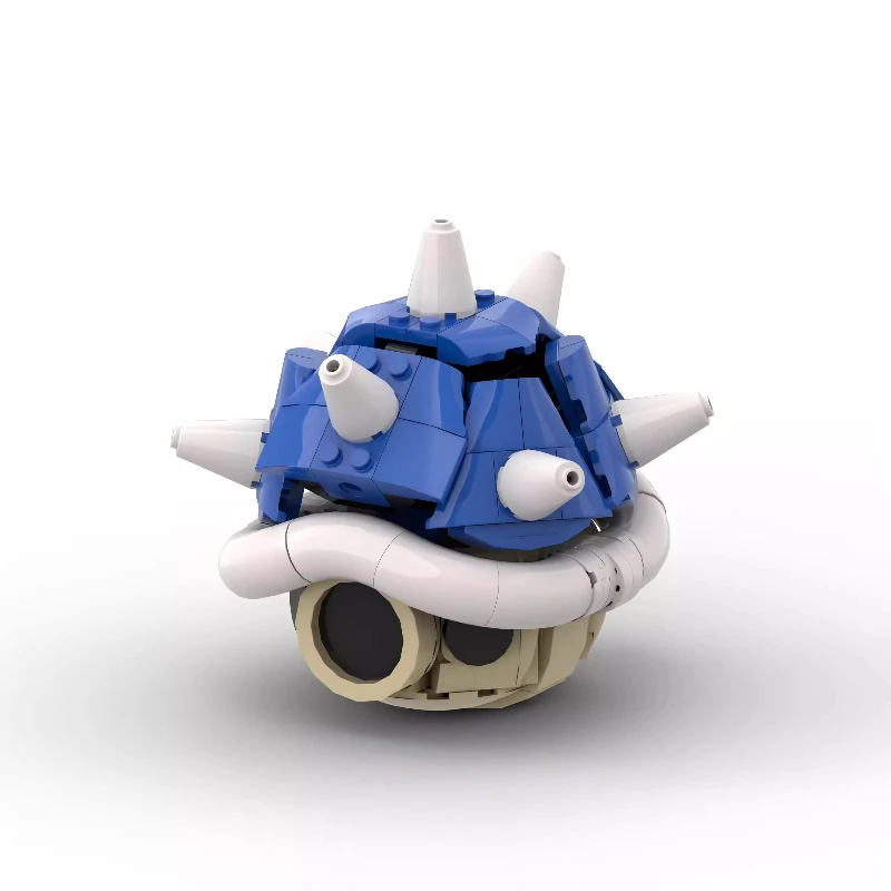 Moc anime série criativa tartaruga escudo blocos de construção conjunto dos desenhos animados bonito animal stinger tartaruga modelo diy crianças brinquedos presente aniversário