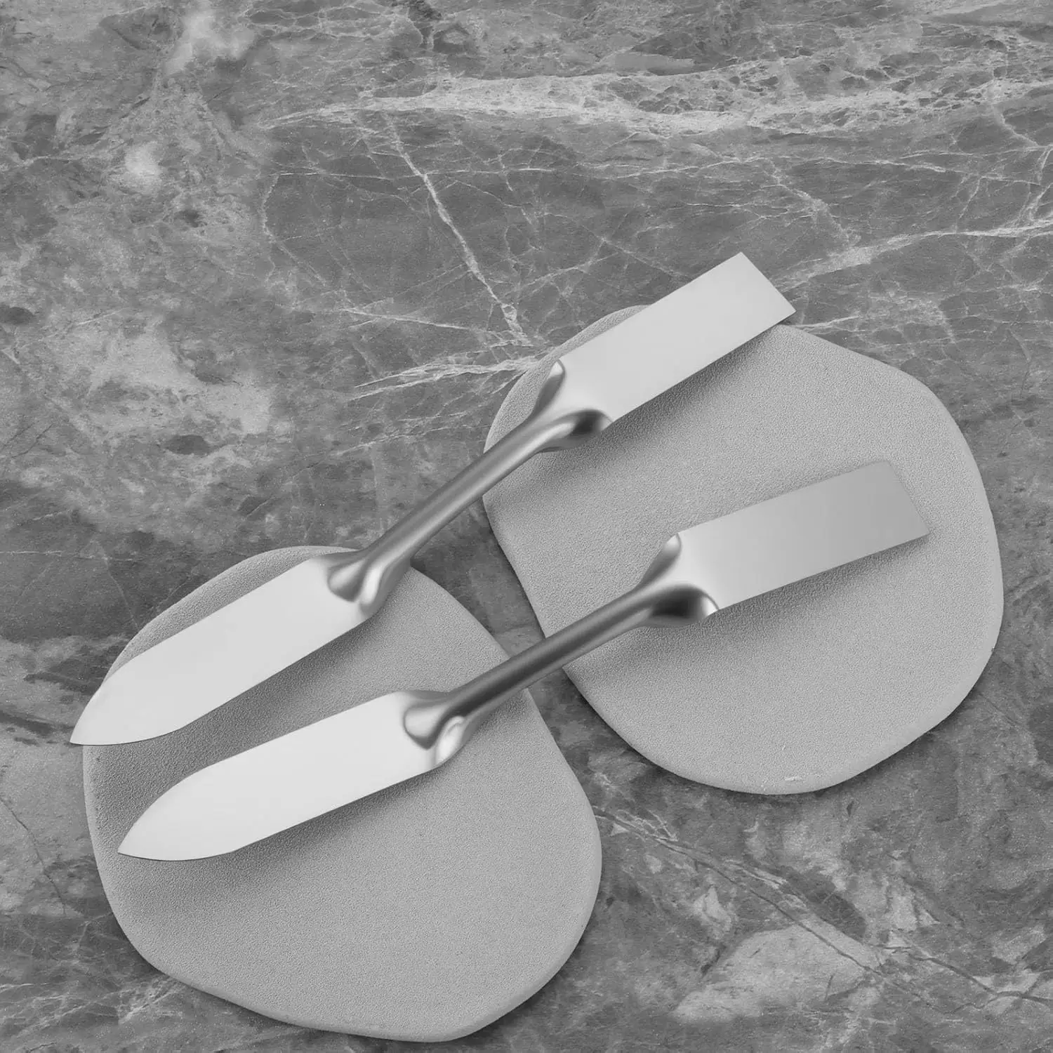 Stainless Steel Double-headed Plastering Trowel Caulking Finishing Tool Wall Brick Trowel For Seam Repair Cleaning