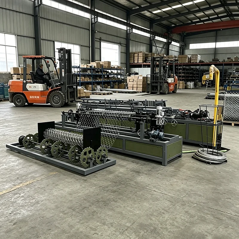 Customized Full Automatic Wire Mesh Making Machine Automatic Wire Mesh Rolling Machine for Galvanized and Black Iron Wire