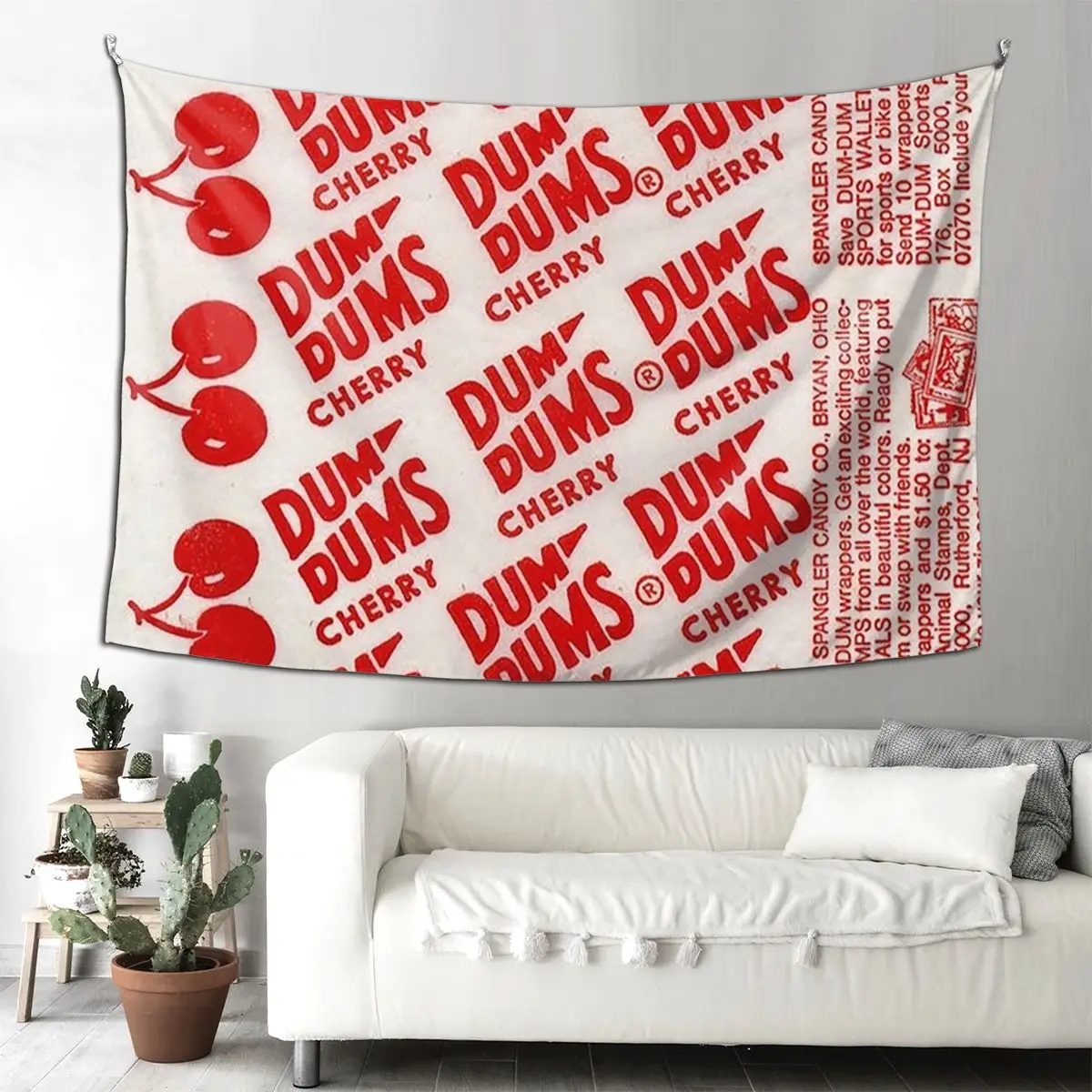 الكرز دام دام نسيج الفن الجدار شنقا الجمالية ديكور المنزل المفروشات لغرفة المعيشة غرفة نوم غرفة النوم #1