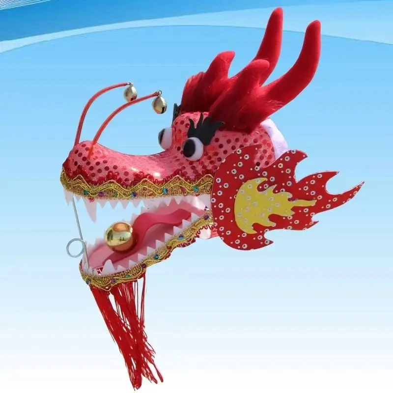 5 ألوان من البلاستيك لرقص التنين الصيني ملحقات المهرجانات (400 جرام) #5