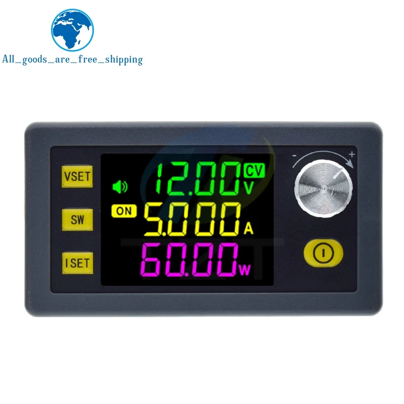 SK60 SK60S تيار مستمر 6-36 فولت 60 واط 5A باك دفعة محول التصنيع باستخدام الحاسب الآلي قابل للتعديل وحدة امدادات الطاقة الجهد المستمر الحالي وحدة الشحن الشمسي