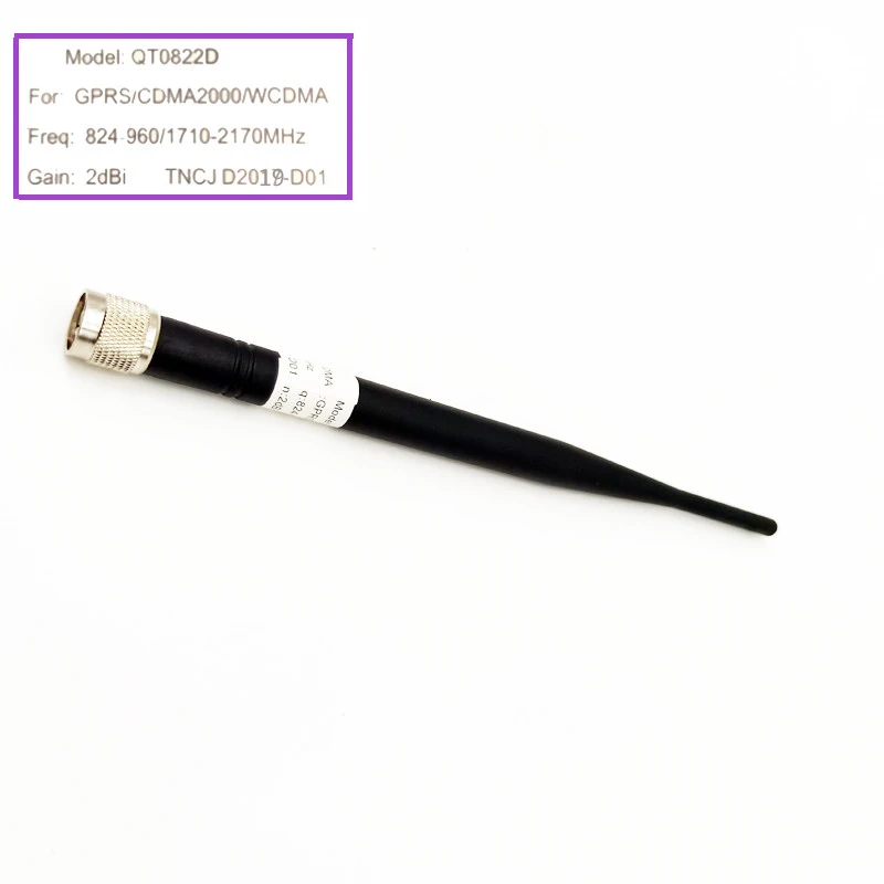 QT0822D RTK antenna GPRS CDMA200 WCDMA antenna 2DBI gain 824-960MHz 1710-2710MHz TNC-J male connector