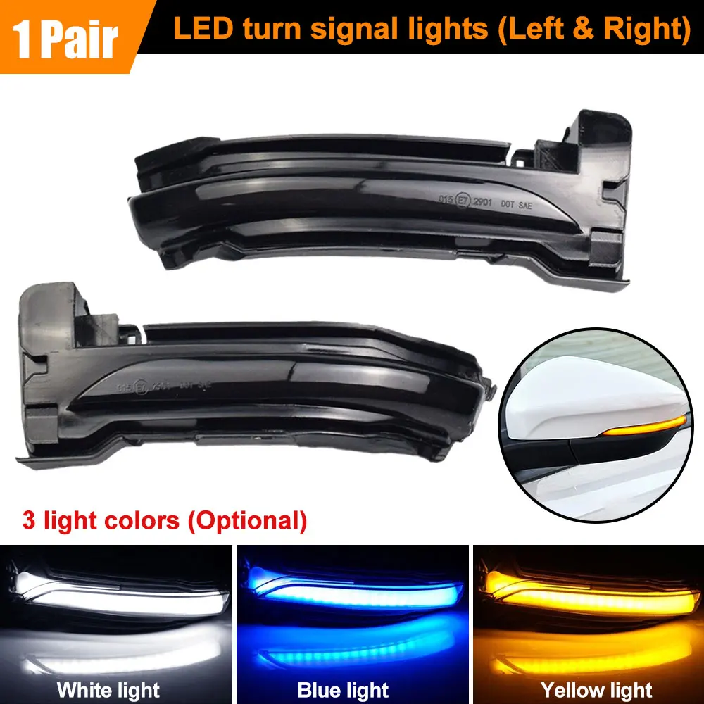 

LED Sequential Dynamic Indicators For Fo-rd F-ocus Mk4 2019+ Mirror Turn Signal