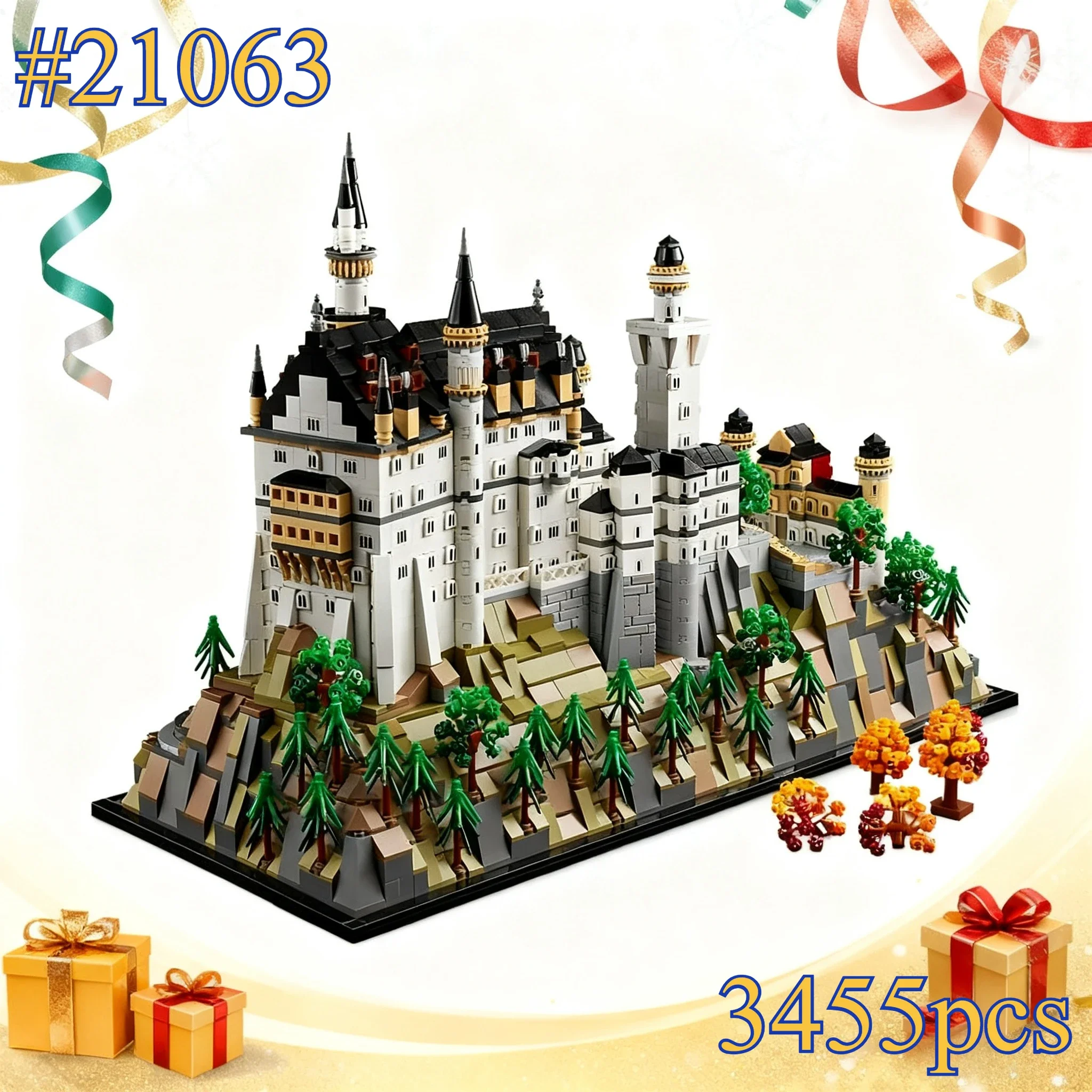 

Landmark Building 21063 Building Blocks Sets Compatible Particles Suitable Toy Kids Adult For Christmas Gifts 3455pcs