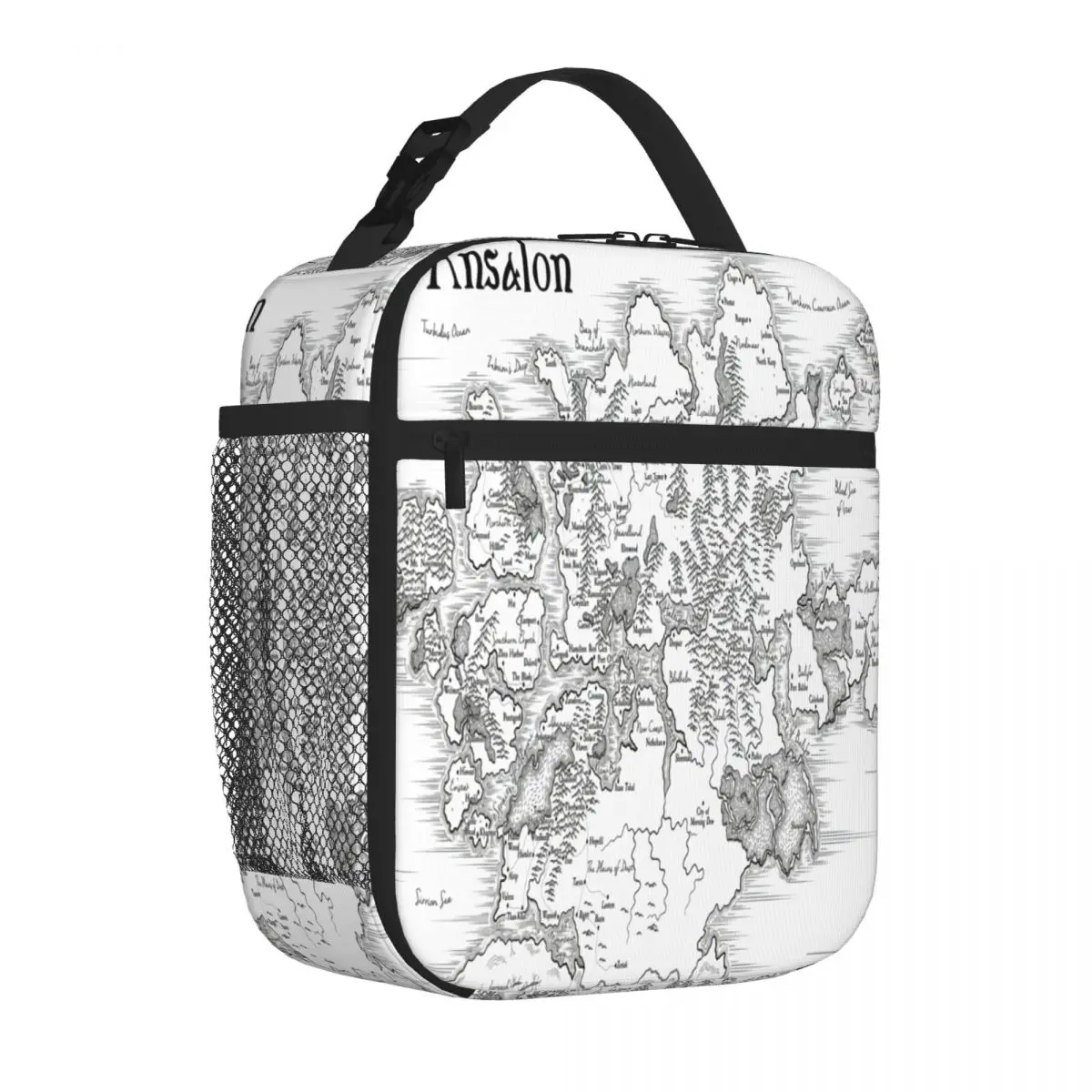 Bolsa de Almuerzo de Neopreno con Correa Ajustable Estilo Militar Dragonlance, Ideal para Fiestas en el Jardín, en Oferta