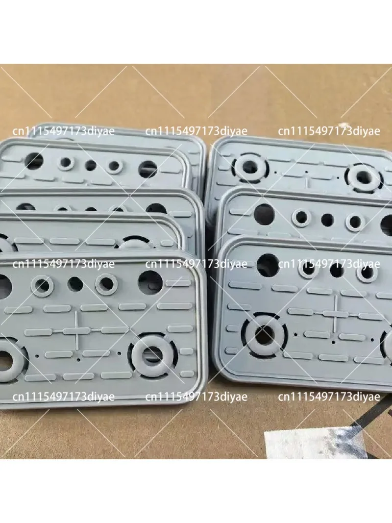 5pcs 125x75x17mm CNC Vacuum Pad Cover Suction Top Rubber Replacement Plates for Machining Center