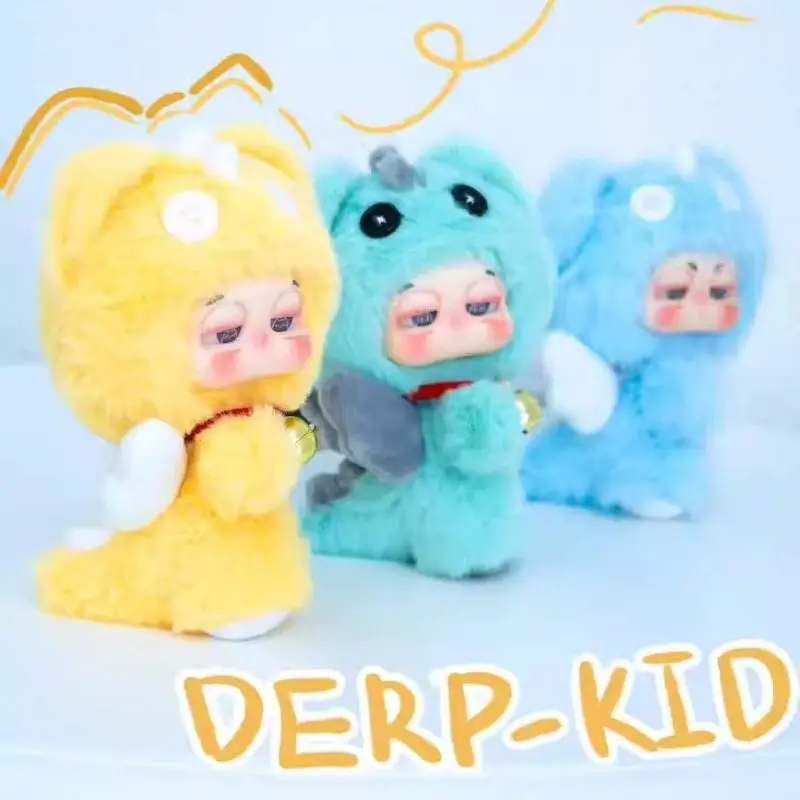 

Плюшевая игрушка-сюрприз Derp-Kid Dragon Hunter Series: коллекционная фигурка для детей и взрослых