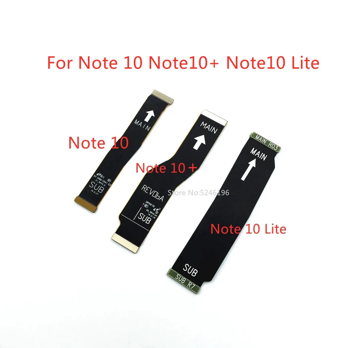 1pcs USB Charging Port Connector Motherboard Flex Cable For Samsung Galaxy Note 10 N970 N971 Note10 Plus N976 Note10 Lite N770