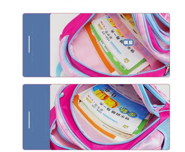 16 Inch Children School Trolley Backpack Set Wheeled Backpack Student School Trolley Bags for Girls School Rolling Luggage Bags