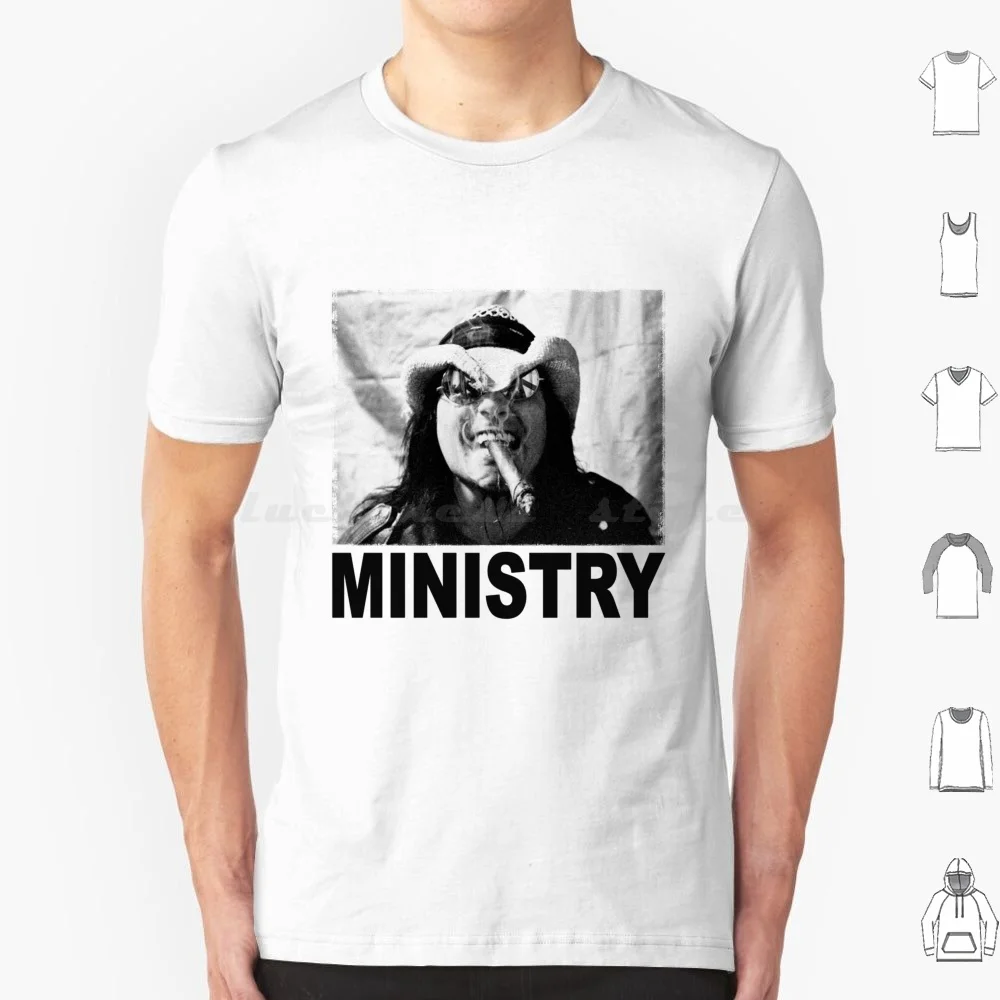 

Ministry Band T Shirt 6xl Cotton Cool Tee Al Jourgensen Ministry Ministry Band Industrial Industrial Metal 80s 90s Revolting