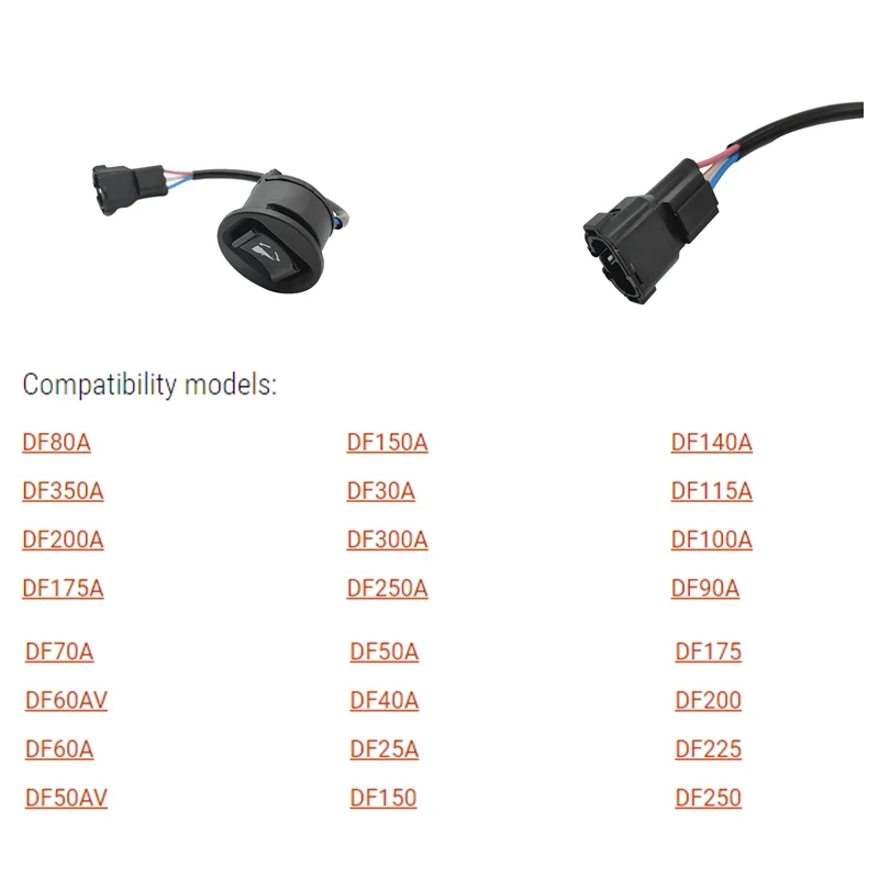 37850-92J00 Trim &Tilt Switch for Suzuki Outboard Motor DF150/175/200/225/250 - Image 2