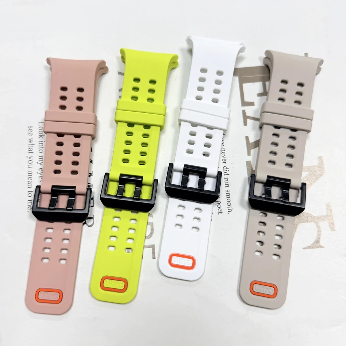 Original Silikonarmband für Samsung Galaxy Watch Ultra 2 47mm Marine Sport Armband Correa für GalaxyWatch Ultra 2026 2025 Bänder – Detail 3