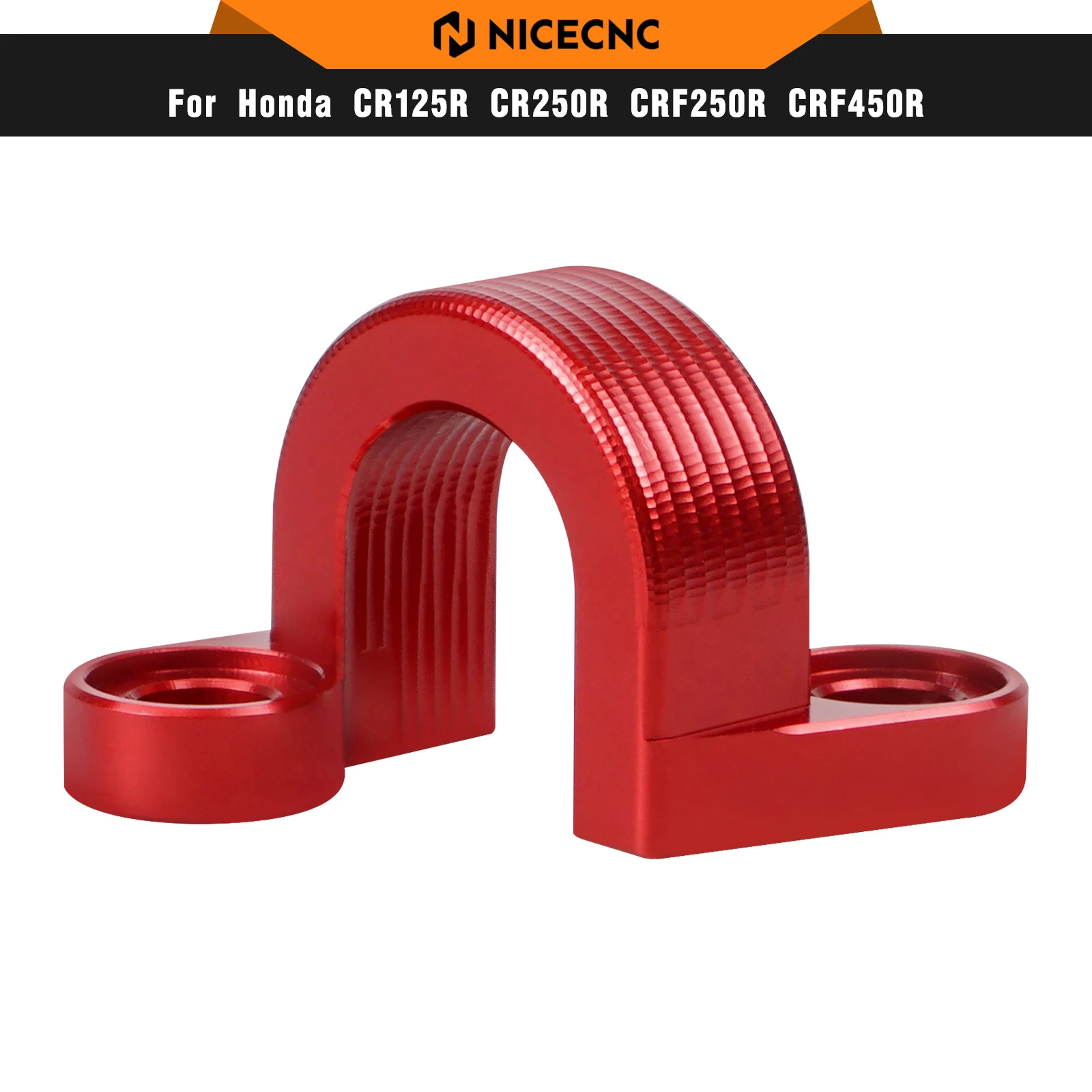 

NICECNC For Honda CR125R CR250R 1998-2007 Rear Brake Hose Line Guide CRF 250R 2004-2009 CRF 250X 2004-2017 43468-KZ3-B00