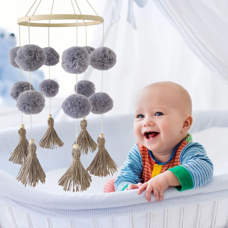 Baby Rattle Mobile presepe Toy Bed Hanging Newborn Wind Bell Kids Room Decoration N1HB