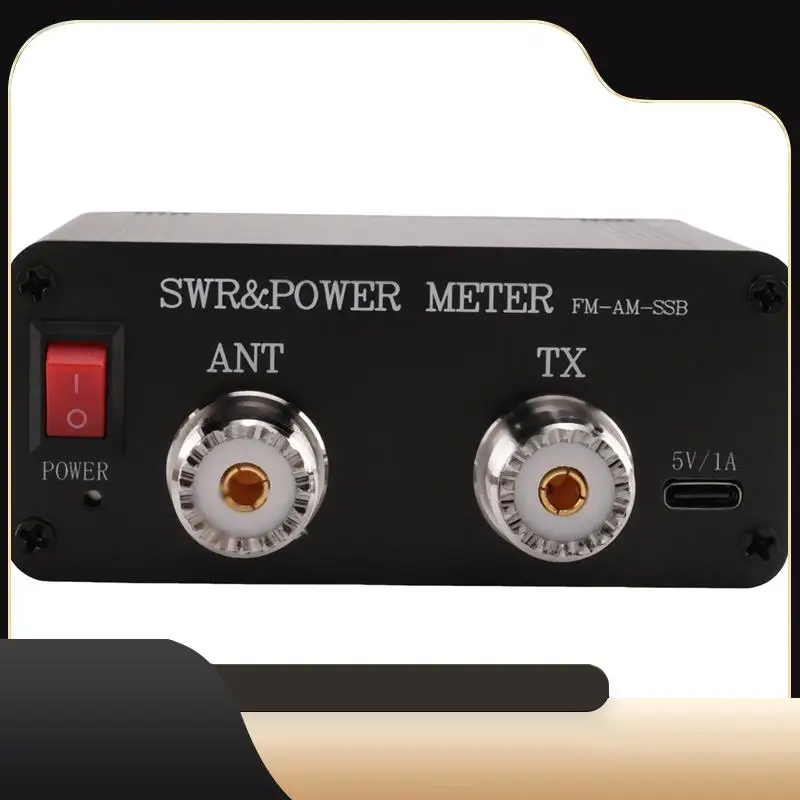 

1 Piece CQV-SWR120 120W SWR & Power Standing Wave Meter 240 X 240 Full Color HD Display-T44C