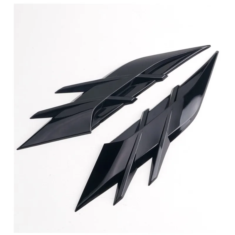 Per carrozzeria auto faro sopracciglio adesivo universale per copertura lampada auto adesivo striscia autoadesiva decorazione decalcomania 2 pezzi