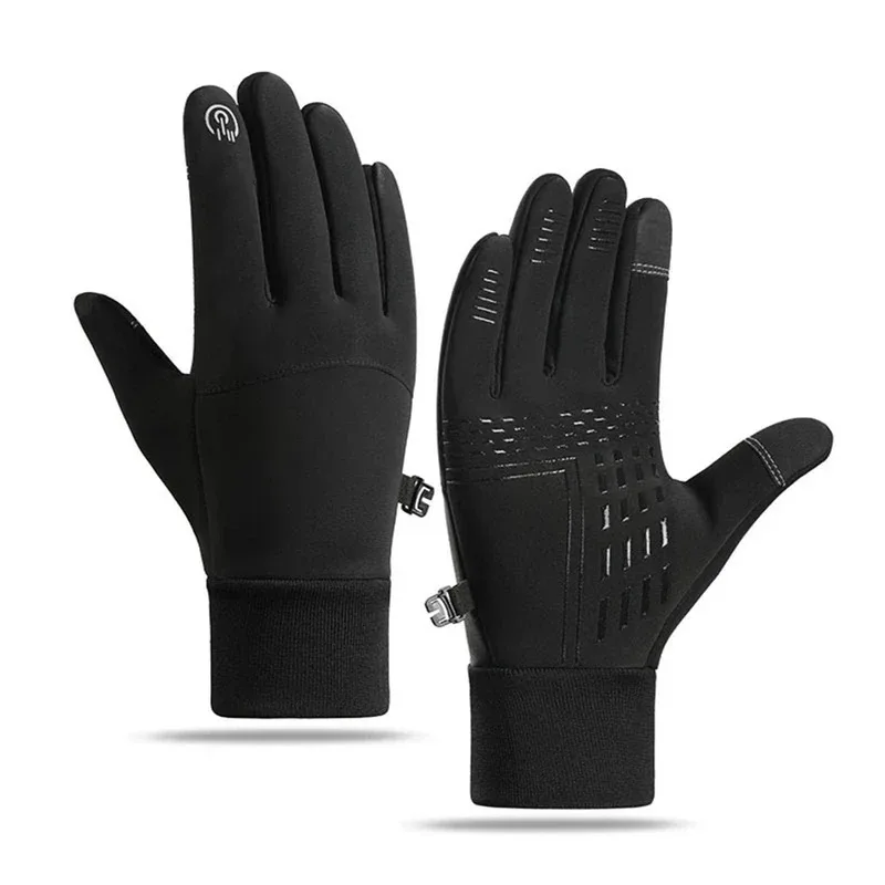 

Winter Gloves Touchscreen Waterproof for Cycling Fitness Climbing Outdoor Training Tactics Anti-slip Sports Activities