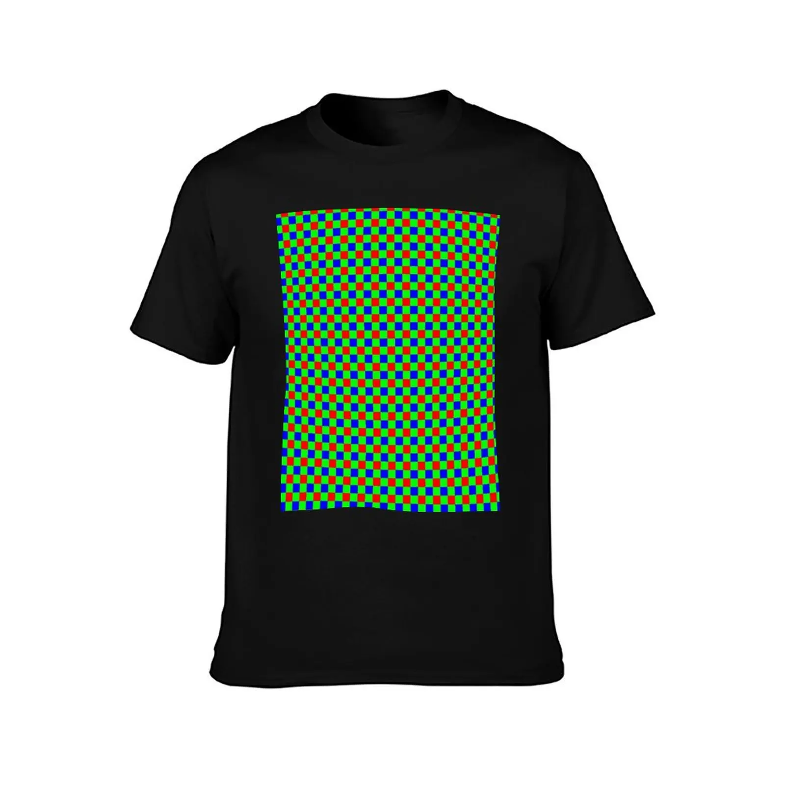 Digital Sensor Bayer Pattern T-Shirt graphic shirts korean fashion mens clothes