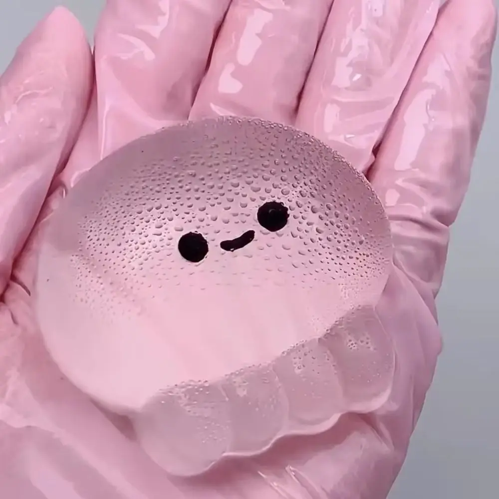 Quetschen Akne TPR Kristall Ball Transparent Feste Wasser Ball Kneifen Spielzeug Kugel Simulation Blase Octopus Kneifen Spielzeug