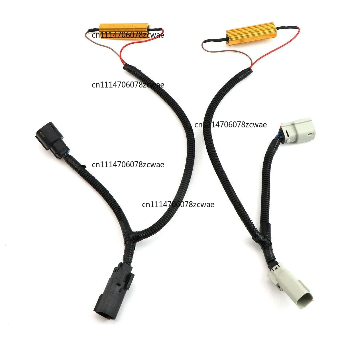 Halogen to LED Tail Light Conversion Wiring Harness, Pickup Truck Tail Lamp Adapter Cable, Auto Modification Accessories