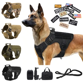 Tactical Dog Harness Set 1